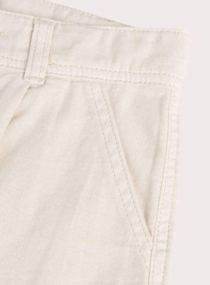 Παιδική Βερμούδα για Αγόρια Cream White