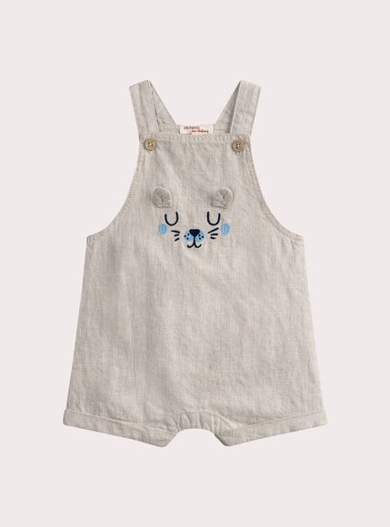 Βρεφική Σαλοπέτα για Αγόρια Beige Bear