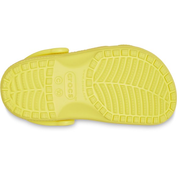 Βρεφικά Σαμπό Crocs Classic Clog για Αγόρια Cyber Yellow (Μεγέθη 20-28)