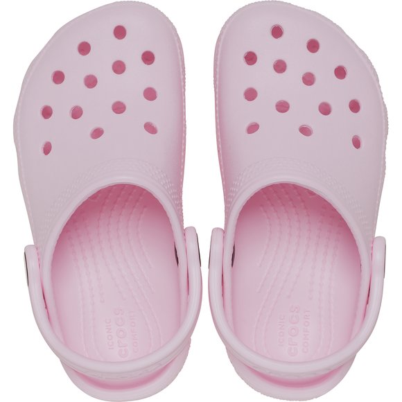 Παιδικά Σαμπό Crocs Classic Clog για Κορίτσια Pink Milk (Μεγέθη 28-37)