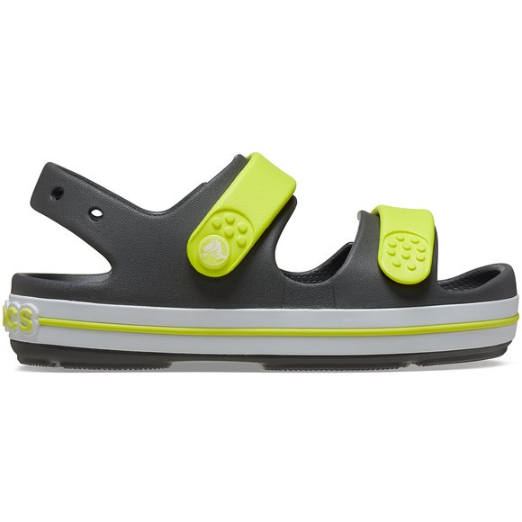 Βρεφικά Σανδάλια Crocs Cruiser για Αγόρια Grey/Green (Μεγέθη 19-28)
