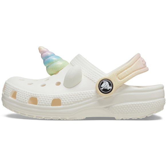 Βρεφικά Σαμπό Crocs Classic για Κορίτσια Iam Rainbow Unicorn (Μεγέθη 19-28) - ΛΕΥΚΟ φωτογραφία