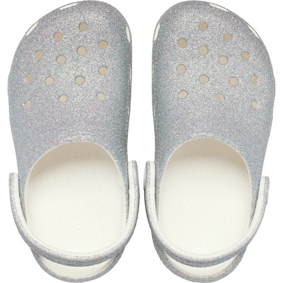 Βρεφικά Σαμπό Crocs Classic Clog για Κορίτσια Iridescent Glitter (Μεγέθη 19-28)