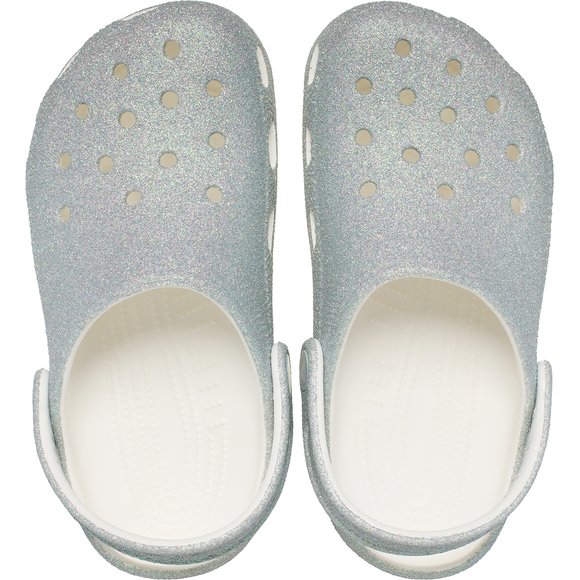 Παιδικά Σαμπό Crocs Classic Clog για Κορίτσια Iridescent Glitter (Μεγέθη 28-34)