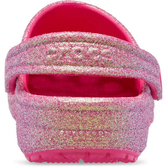 Παιδικά Σαμπό Crocs Classic Clog για Κορίτσια Pink Iridescent Glitter (Μεγέθη 28-33)