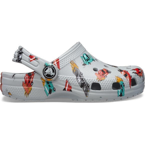 Βρεφικά Σαμπό Crocs Classic Clog για Αγόρια Race Cars (Μεγέθη 19-28)