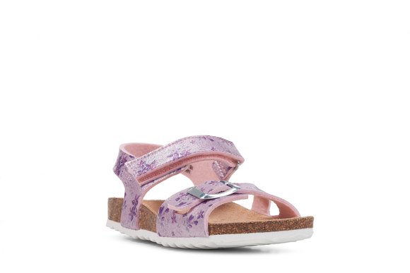 Παιδικά Σανδάλια Geox Adriel για Κορίτσια Sparkle Flowers (Μεγέθη 25-35)