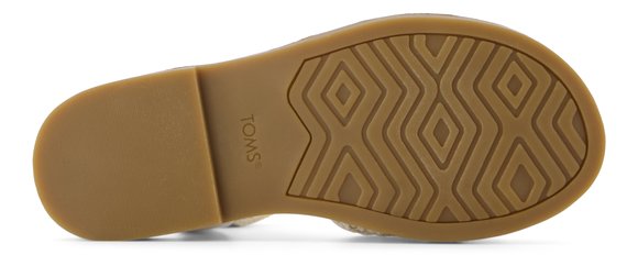 Παιδικά Σανδάλια Toms Remi Ankle Strap για Κορίτσια Egret Botanical Eyelet (Μεγέθη 30-35,5)