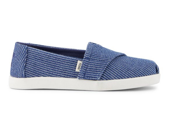 Παιδικές Εσπαντρίγιες Toms Blue Stripes (Μεγέθη 30-35)
