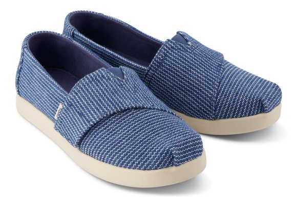 Παιδικές Εσπαντρίγιες Toms Blue Stripes (Μεγέθη 30-35)