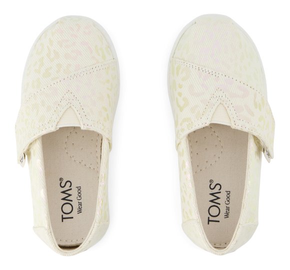 Βρεφικές Εσπαντρίγιες Toms για Κορίτσια Iridescent Leopard (Μεγέθη 19,5-28,5)