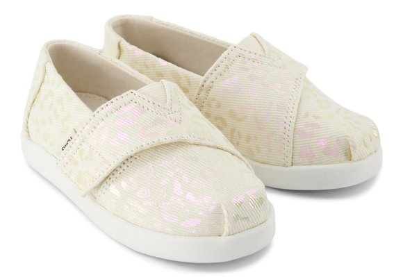 Βρεφικές Εσπαντρίγιες Toms για Κορίτσια Iridescent Leopard (Μεγέθη 19,5-28,5)