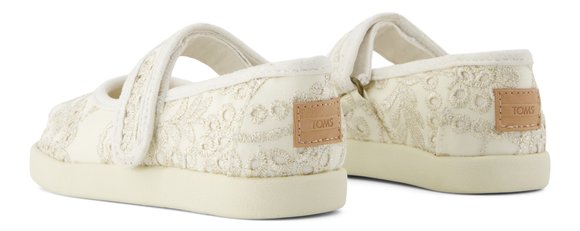 Βρεφικά Παπούτσια Toms Mary Jane για Κορίτσια Egret Botanical Eyelet (Μεγέθη 21-28,5)
