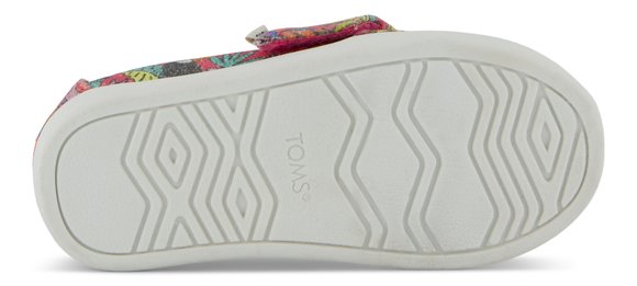 Βρεφικές Εσπαντρίγιες Toms για Κορίτσια Fuchsia Birds of Paradise (Μεγέθη 21-28,5)