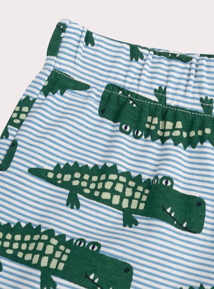 Σετ Παιδικές Πιτζάμες για Αγόρια Alligator Rizz