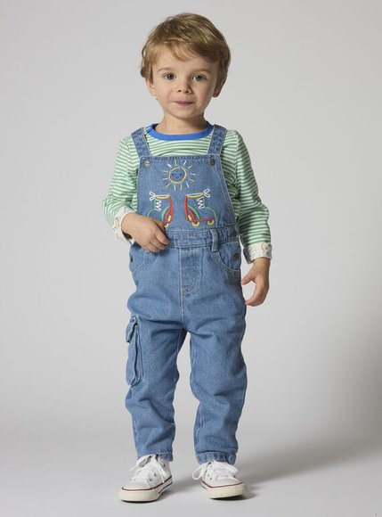 Βρεφική Σαλοπέτα για Αγόρια Denim Rollers
