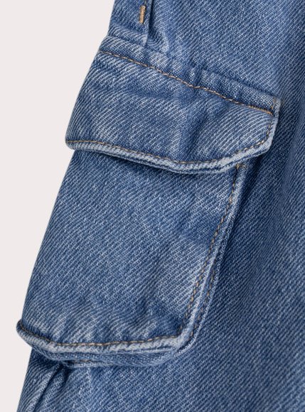 Βρεφική Σαλοπέτα για Αγόρια Denim Rollers