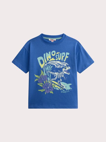 Παιδική Μπλούζα για Αγόρια Dino Surf