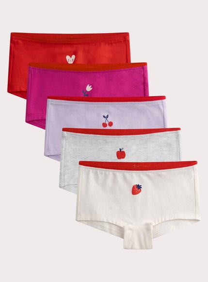 Σετ Παιδικά Εσώρουχα για Κορίτσια Red Garden 5 τμχ