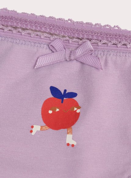 Σετ Παιδικά Εσώρουχα για Κορίτσια Rolling Apple 3 τμχ