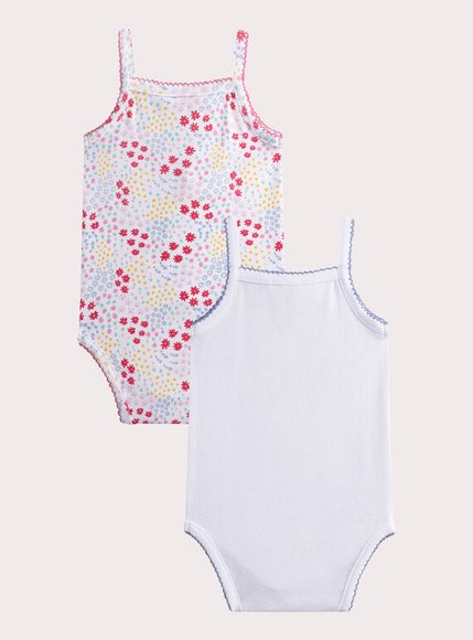 Σετ Βρεφικά Φορμάκια για Κορίτσια Jolie Fleur 2 τμχ