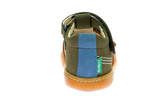 Βρεφικά Παπούτσια Kickers Kick bazar για Αγόρια Kaki camel bleu (Μεγέθη 20-26)