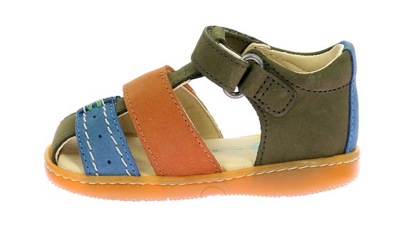 Βρεφικά Παπούτσια Kickers Kick bazar για Αγόρια Kaki camel bleu (Μεγέθη 20-26)