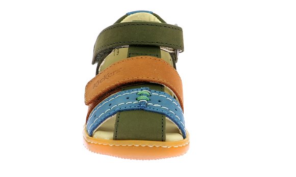 Βρεφικά Παπούτσια Kickers Kick bazar για Αγόρια Kaki camel bleu (Μεγέθη 20-26)