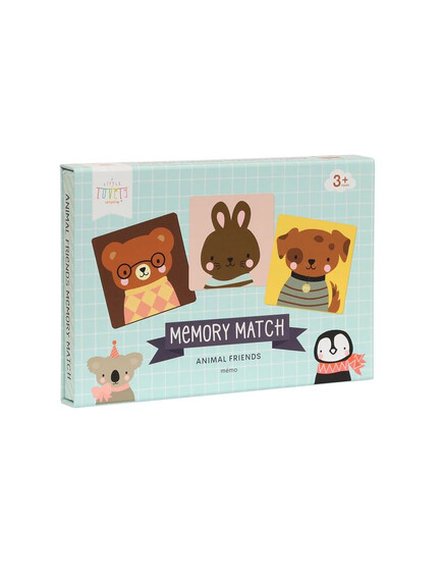 LLC Βρεφικό Επιτραπέζιο Παιχνίδι A little Lovely Company Animal Friends για 3+ ετών - ΠΟΛΥΧΡΩΜΟ