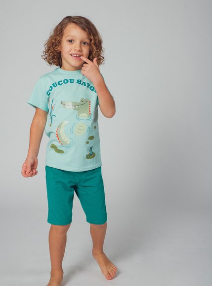 DPAM Παιδικό Σετ για Αγόρια Coucou Bayou - ΜΠΛΕ