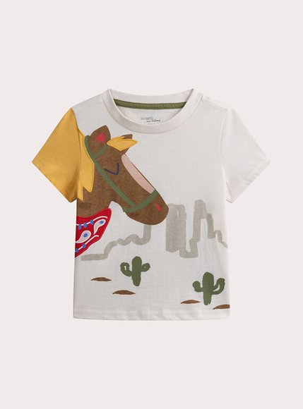 Παιδικό Σετ για Αγόρια Chaki Western - ΛΕΥΚΟ φωτογραφία