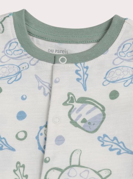 Βρεφική Πιτζάμα για Αγόρια Green Underwater