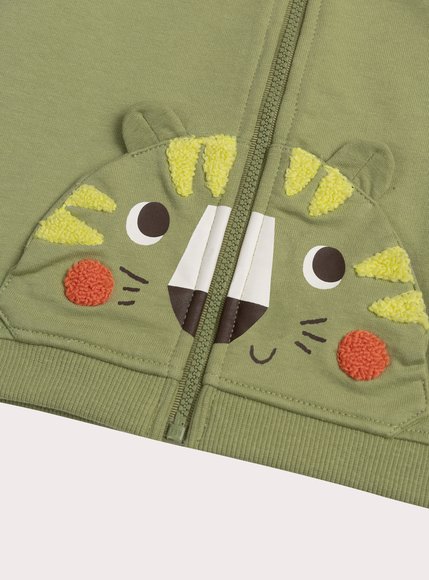 Βρεφική Ζακέτα για Αγόρια Olive Tiger