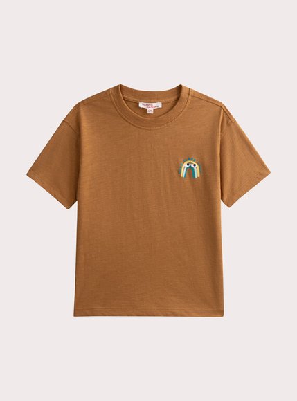 Παιδική Μπλούζα για Αγόρια Warm Brown Vibes