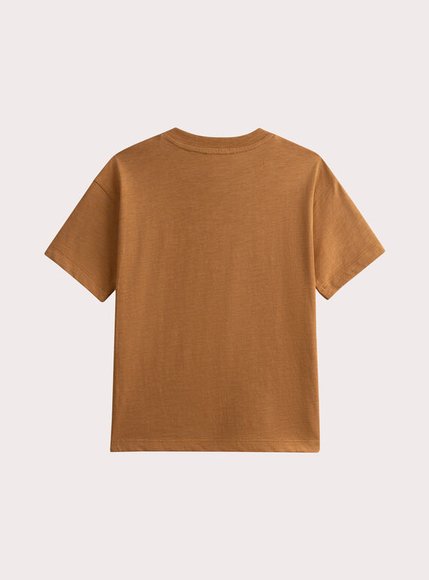 Παιδική Μπλούζα για Αγόρια Warm Brown Vibes