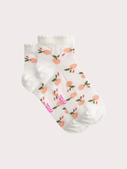 Παιδικές Κάλτσες για Κορίτσια Peach Print