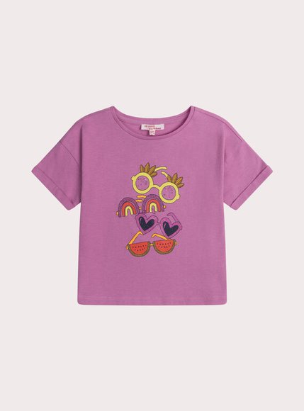 Παιδική Μπλούζα για Κορίτσια Purple Sunnies