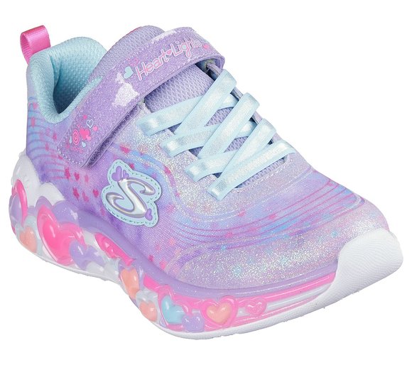 Παιδικά Παπούτσια Skechers S-Lights για Κορίτσια Eternal Heart (Μεγέθη 27-35)