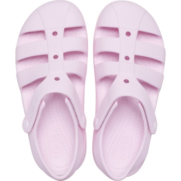 Παιδικά Σανδάλια Crocs Classic Fisherman για Κορίτσια Pink (Μεγέθη 28-35)