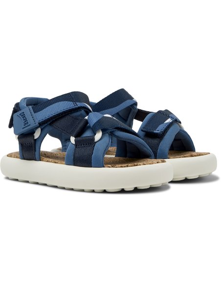 Παιδικά Σανδάλια Camper Pelotas Flota για Αγόρια Navy/Blue (Μεγέθη 26-34)