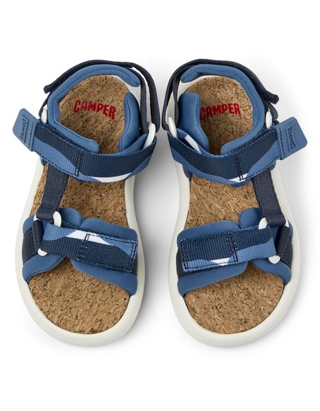 Παιδικά Σανδάλια Camper Pelotas Flota για Αγόρια Navy/Blue (Μεγέθη 26-34)