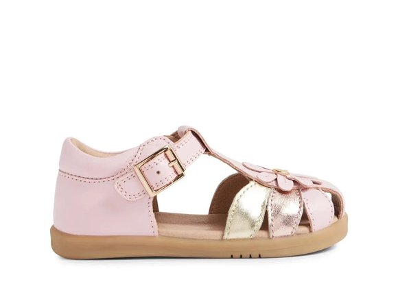 BOBUX Βρεφικά Σανδάλια Bobux Step up Petal για Κορίτσια Parfait Pink (Μεγέθη 20-22) - ΡΟΖ