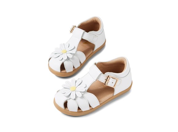 Βρεφικά Σανδάλια Bobux Step up Petal για Κορίτσια White (Μεγέθη 20-22)