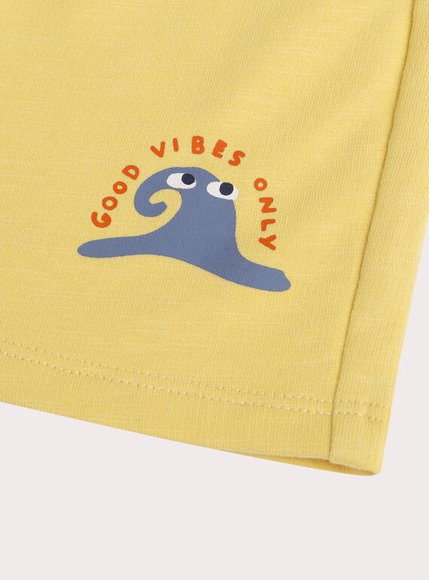Παιδική Βερμούδα για Αγόρια Yellow Vibes