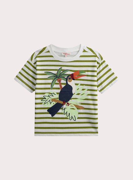 Παιδική Μπλούζα για Αγόρια Green Toucan