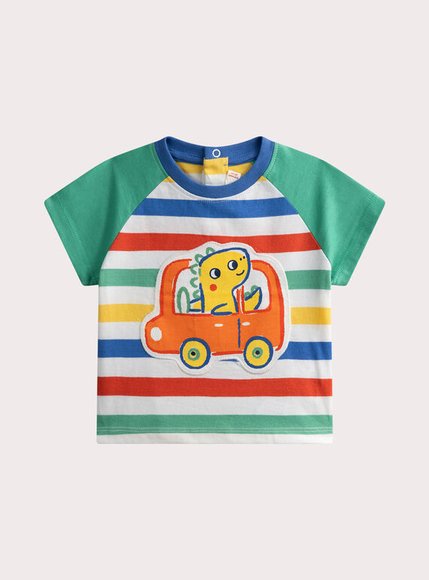 Βρεφική Μπλούζα για Αγόρια Dino Ride