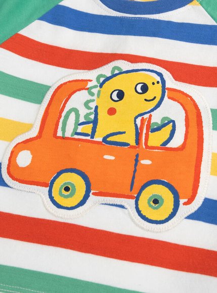 Βρεφική Μπλούζα για Αγόρια Dino Ride