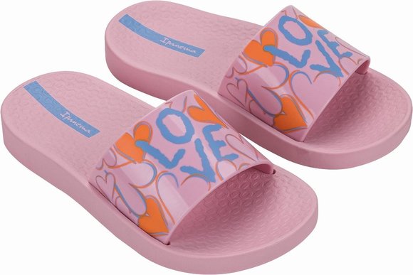 Παιδικές Σαγιονάρες Ipanema Urban Slide για Κορίτσια Pink Love (Μεγέθη 28-36)