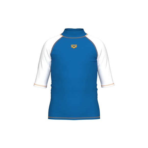 ARENA Παιδική Αντηλιακή UV Μπλούζα Arena Rash Vest για Αγόρια Royal Blue/White - ΜΠΛΕ