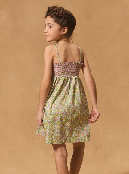 Παιδικό Φόρεμα για Κορίτσια Green Sunbathing